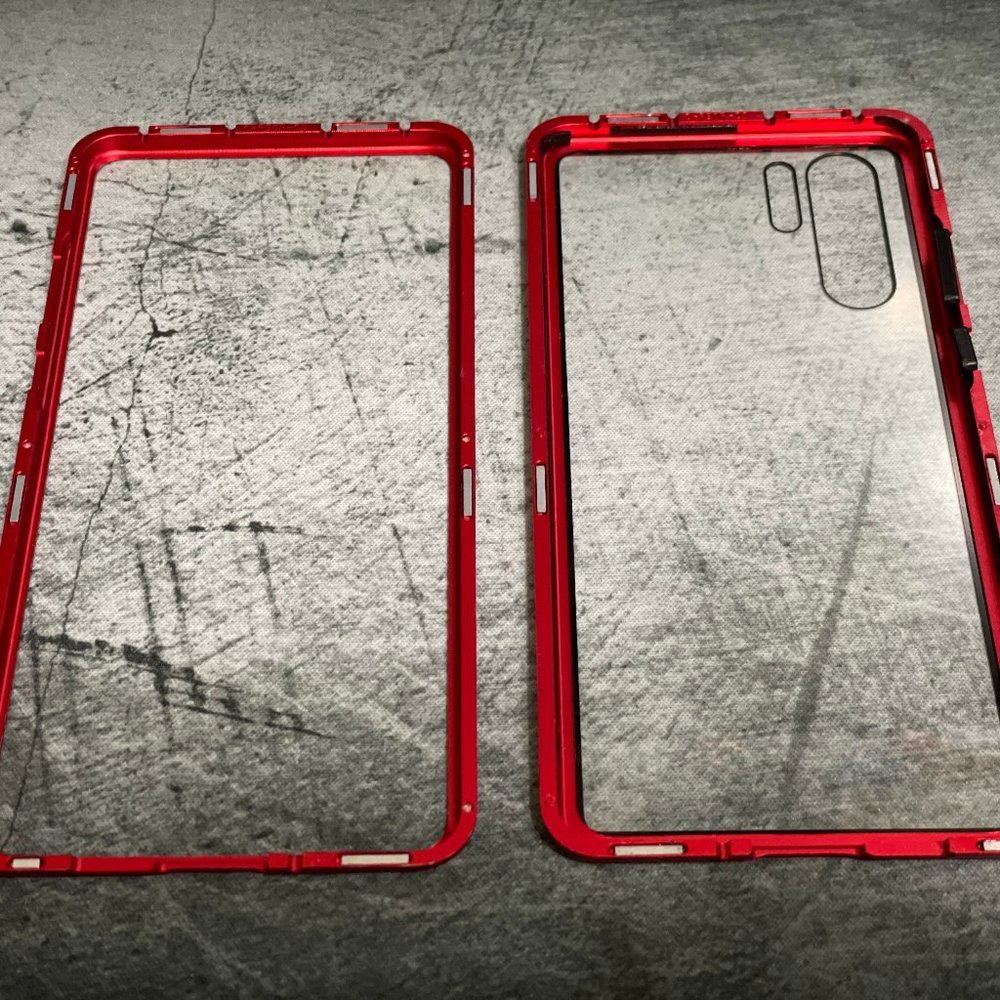 Huawei P30 Pro Red Aluminum case - phone not included - Picture 1 of 7